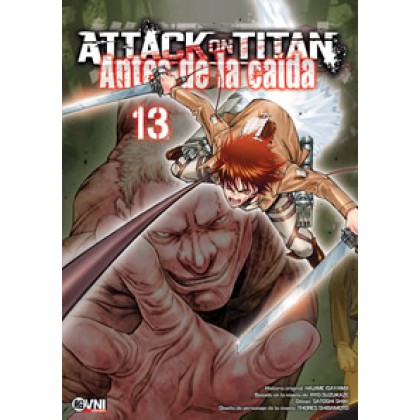 Attack On Titan Antes de la caida Vol 13